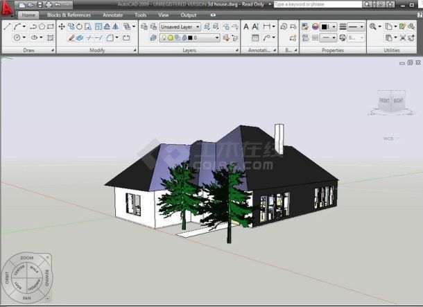 AutoCAD2009-机械图学基础视频教程2.97G