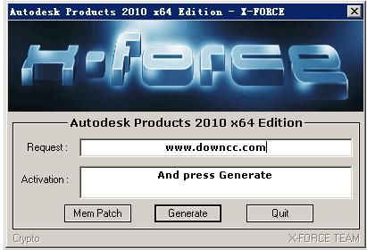 AutoCAD2010 64位注册机 绿色版下载