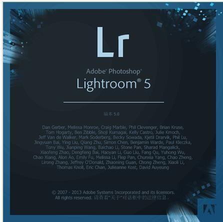Adobe Photoshop Lightroom 5.4 简体中文破解版_含Lightroom序列号下载