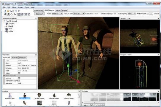 Ambiera CopperCube(3D建模软件) v4.5 英文版下载