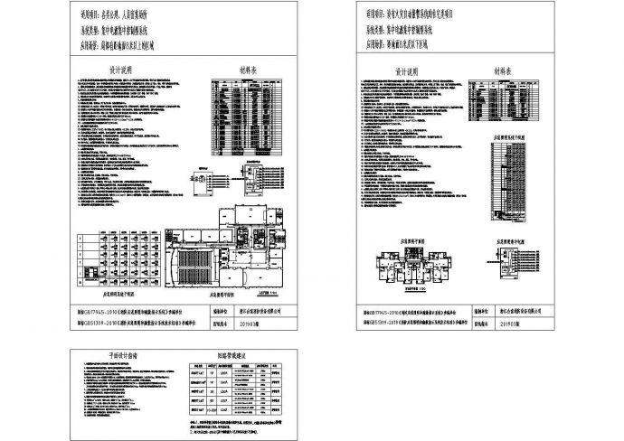 消防应急照明疏散指示系统设计CAD施工图_图1