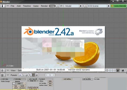 Blender V2.49b_英文绿色便携版下载
