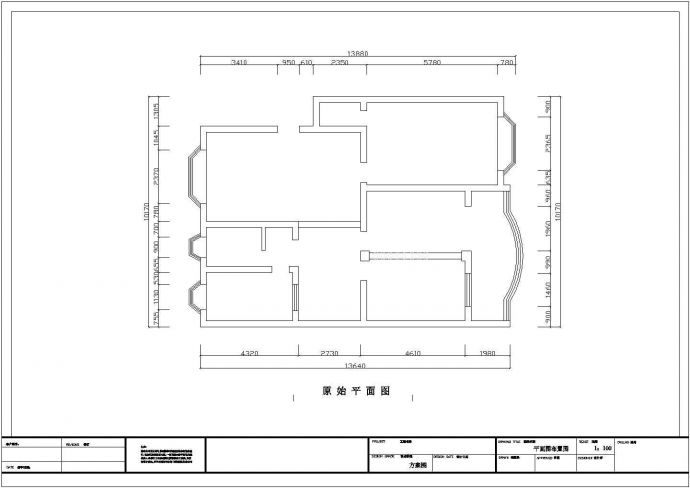 古典住宅全套装修设计施工图（含效果图）_图1