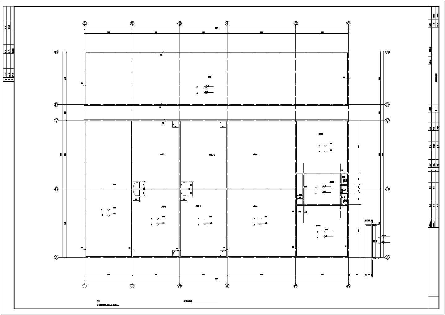四川某显示器厂污水处理工程应标图纸(CAD)