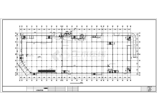 [上海]某购物中心商场大楼空调设计cad平面施工图-图一