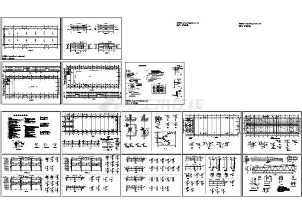 局部2层1776.2平米丁类标准厂房建筑结构施工图纸【说明】-图二