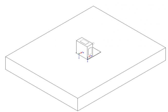 自动饮水器 - 矩形 - 壁装式_图1