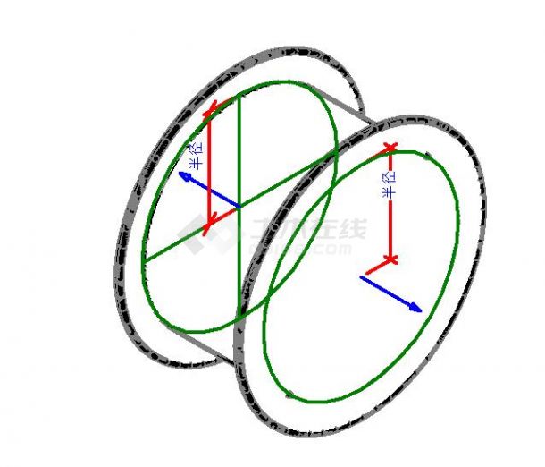 机电-风管附件-弹性连接器-圆形