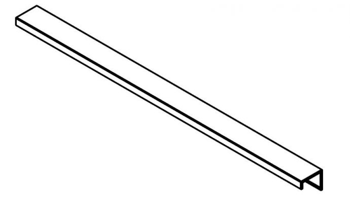 线常规模型-板线-铝合金波纹板 - 顶部收口_图1