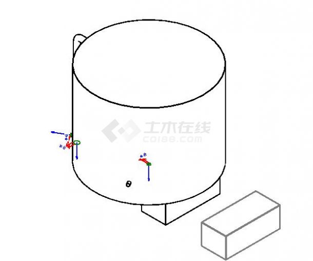 机电-通用设备-膨胀罐-膨胀水箱-圆形