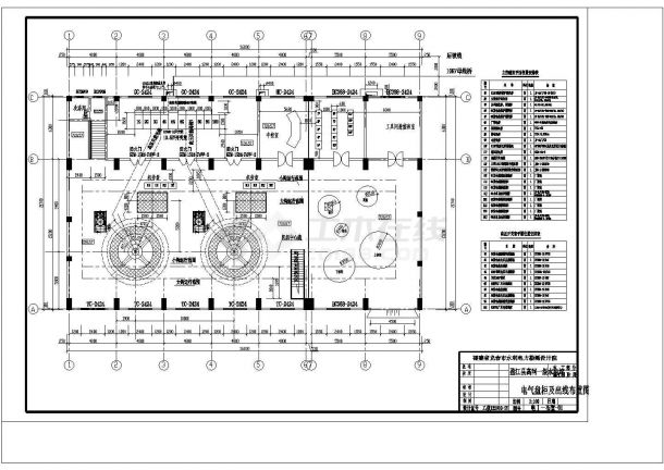 【江南】某地一级水电站全套cad设计施工图纸(含设计说明、厂区平面布置图)-图二