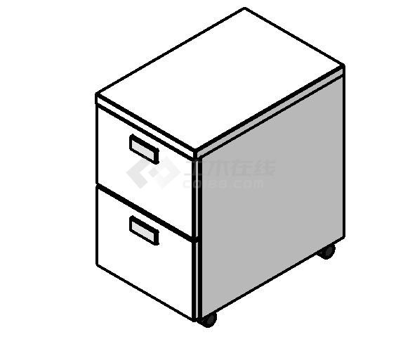 家具-3D-柜子-边柜1