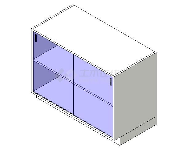 家具-3D-柜子-玻璃柜