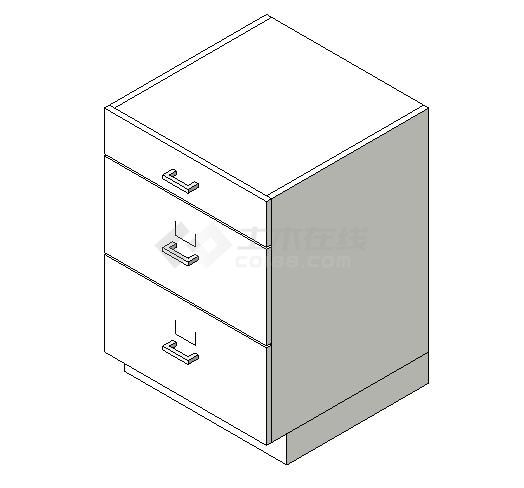 家具-3D-柜子-边柜5