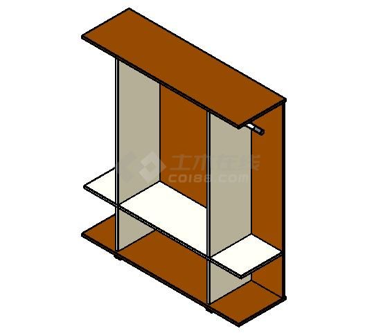 家具-3D-柜子-书架7