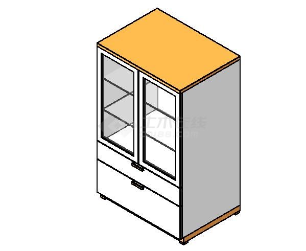 家具-3D-柜子-书柜4