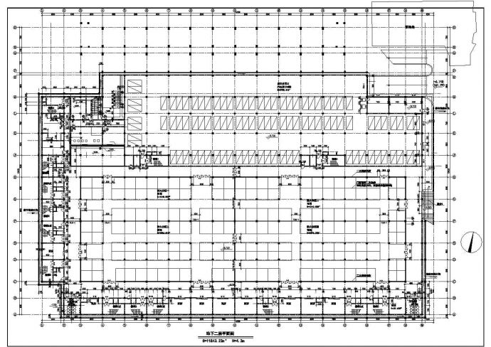 某地区地下商场及宾馆建筑设计施工图_图1