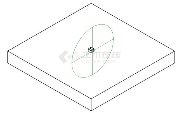  机电-综合布线-双联电视插座 -明装