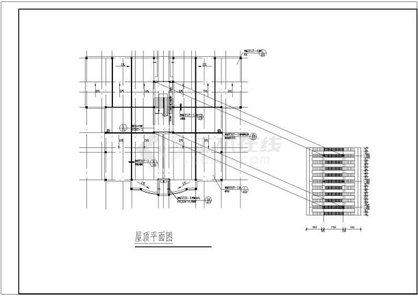 【苏州】某地农村点式住宅楼整套cad平面设计图-图一