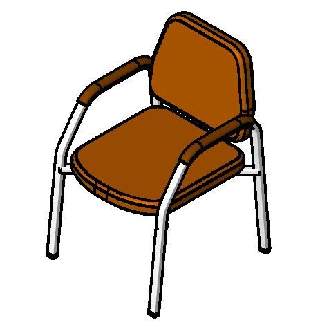 家具-3D-桌椅-椅子-扶手椅5