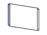 金属扶栏玻璃栏板 - 带边槽钢图片1