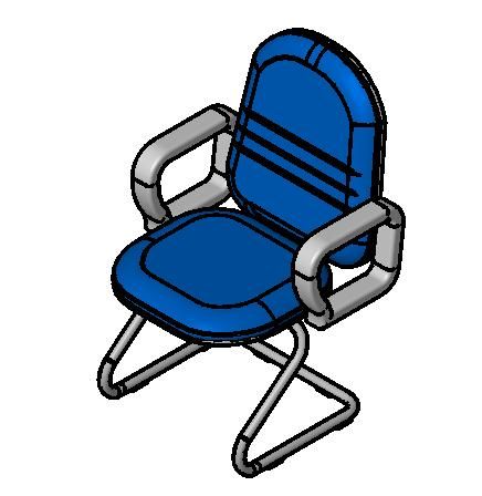 家具-3D-桌椅-椅子-扶手椅6