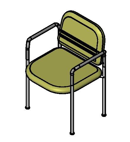 家具-3D-桌椅-椅子-扶手椅7