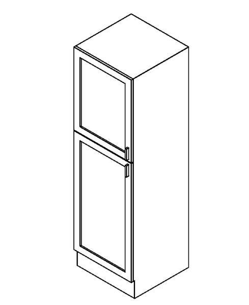 橱柜--家用厨房--高柜 - 双层单门