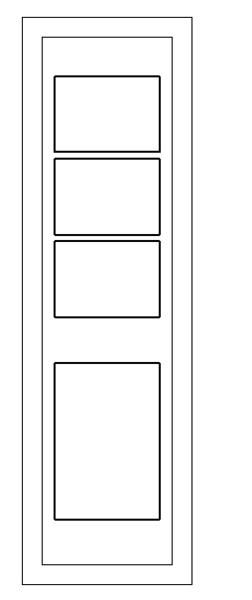  门-门其他配件-门嵌套族-侧面采光嵌板2