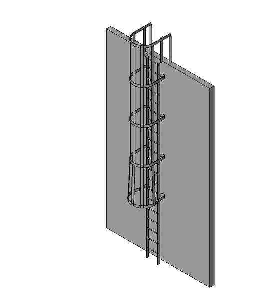 专用设备-梯子--笼式梯