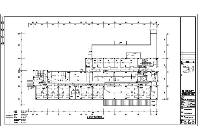 电施80-2#病房楼二层消防平面图._图1
