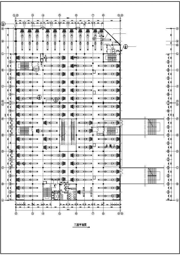 多层商场建筑空调通风系统设计施工图（风冷模块机组）-图二