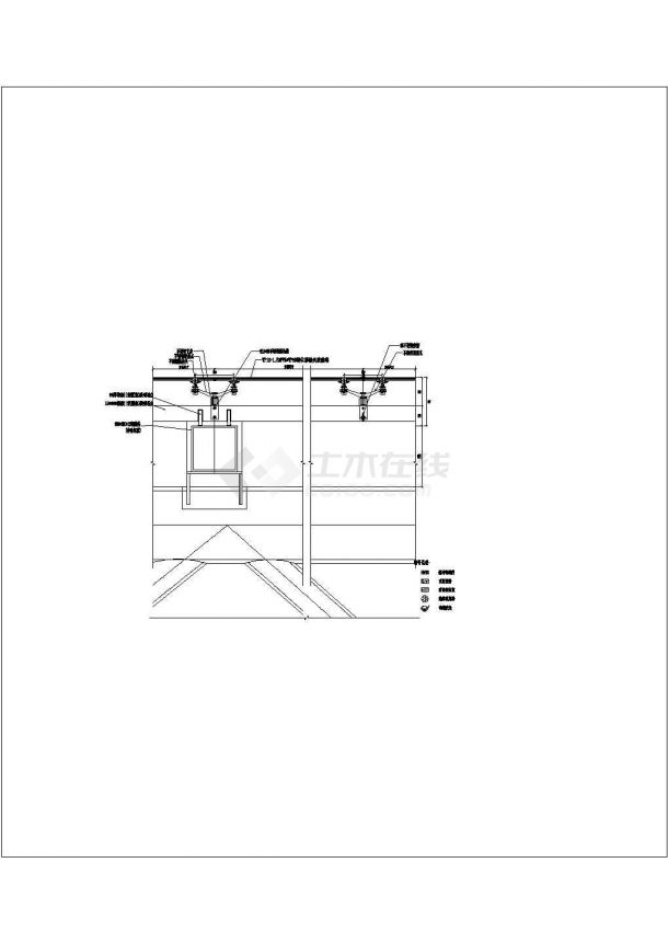 天津奥林匹克中心体育场屋面系统工程施工图设计（天大）-dwg-图一