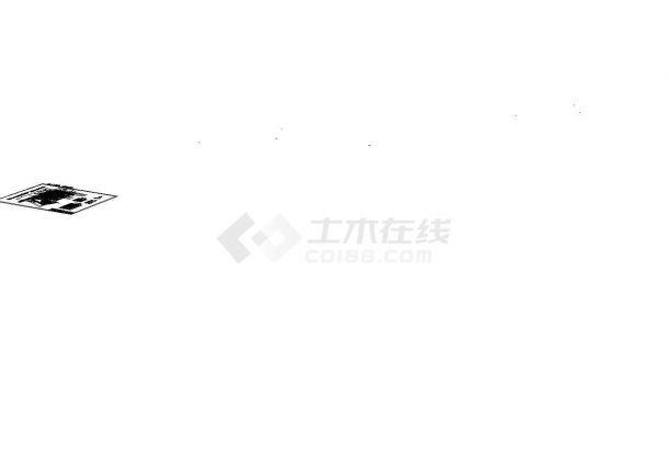 浦江文化广场绿化方案设计cad图（含总平面图）-图一