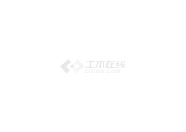 钱江三桥北引桥底绿化规划设计cad图(含总平面图)-图二