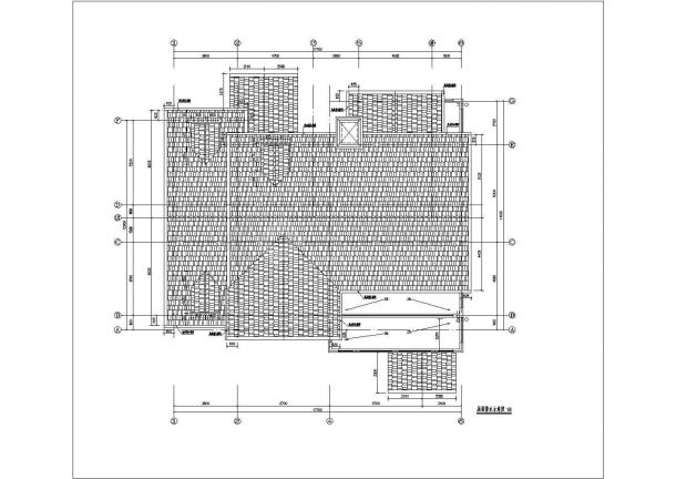 480平米3层框混结构独栋别墅平立剖面设计CAD图纸（含地下室层）-图二