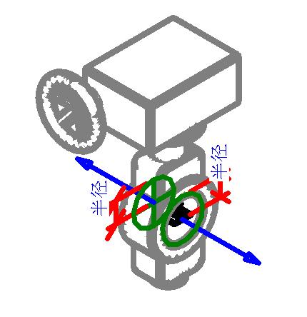 阀门-蝶阀 - PD371F 型 - 蜗轮传动双偏心 - 对夹式