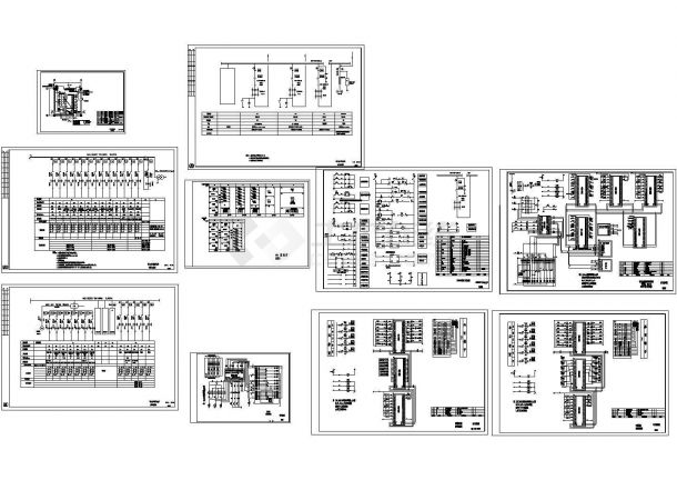 某10kV变电所智能设计系统cad设计施工图-图一