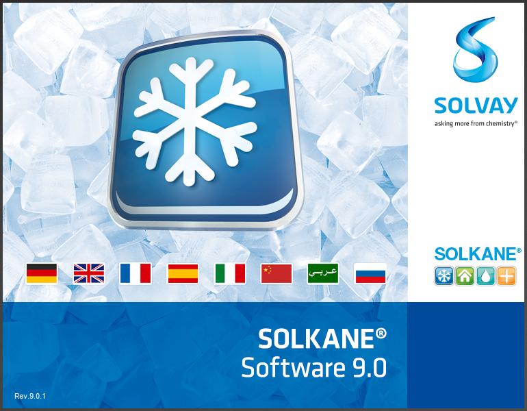 solkane最新9.0版本制冷管路选型软件、制冷剂物性查询、焓湿图查询