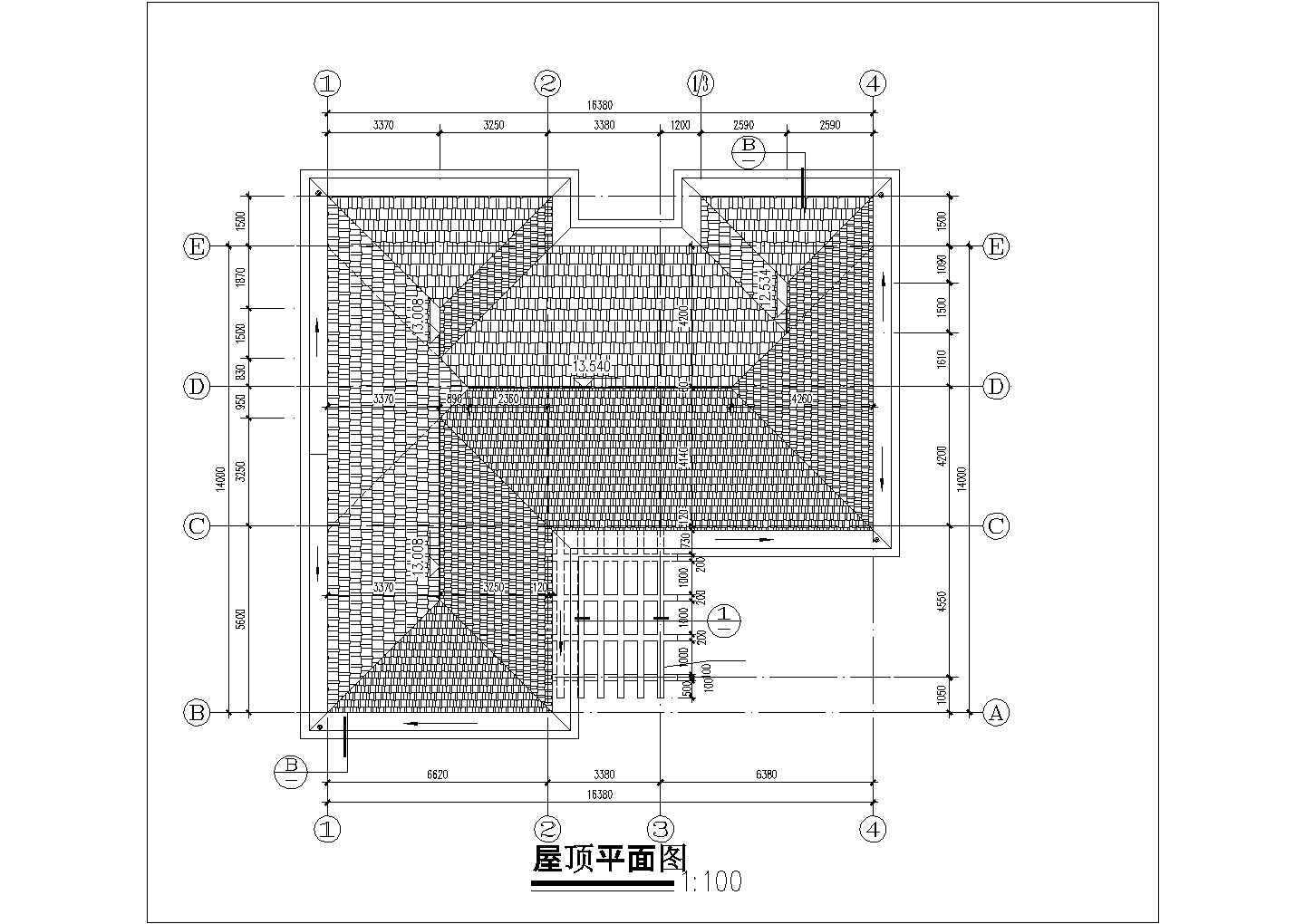 400平米3层框混结构单体别墅建筑设计CAD图纸（含地下层）