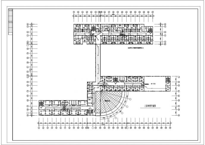医院电气施工图 CAD图纸_图1