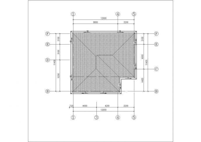 415平米3层混合结构单体别墅平立面设计CAD图纸（含半地下室）_图1