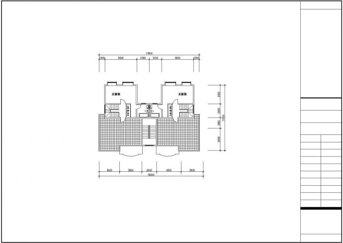 某小区户型设计施工全套CAD图纸_图1