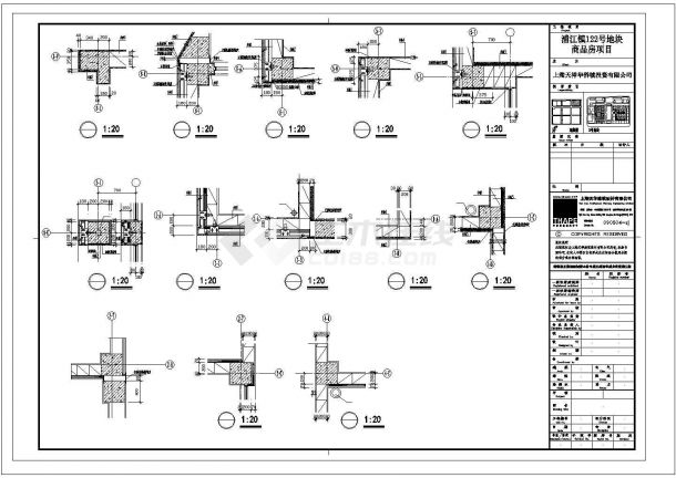 幼儿园建筑节点施工示意图-图二