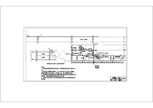 废钢料场供配电CAD-图一