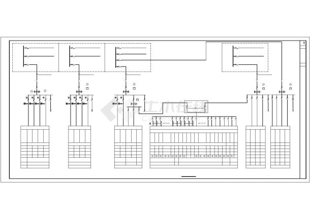 25层及商场和人防的动力和照明电气施工图-图二