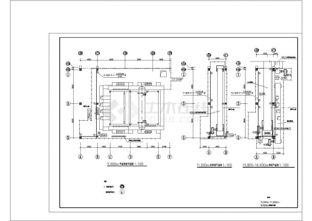 糖厂锅炉间照明平面图CAD-图二