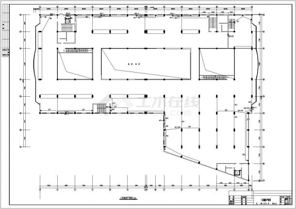 某四层剪力墙结构商场装饰配套电气施工图-图二