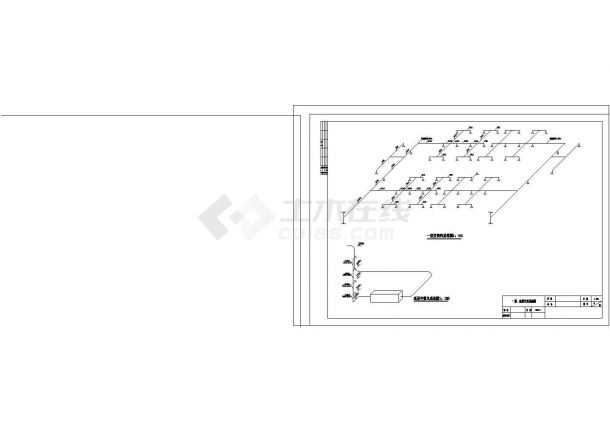 [上海]四层商场空气调节系统设计施工图-图一