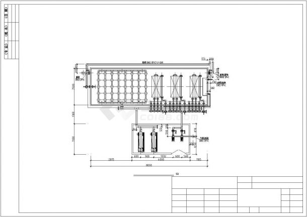 奥林匹克公园网球中心MBR污水处理系统投标图纸(CAD)-图二